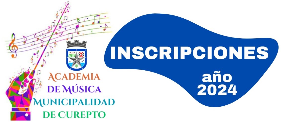 Inscripciones academia de música municipalidad de Curepto